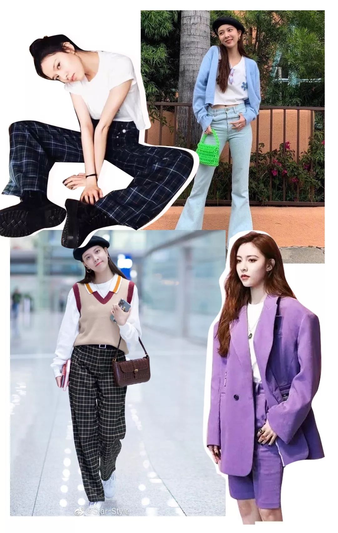 欧阳娜娜同款绿毛衣,欧阳娜娜同款红色毛衣