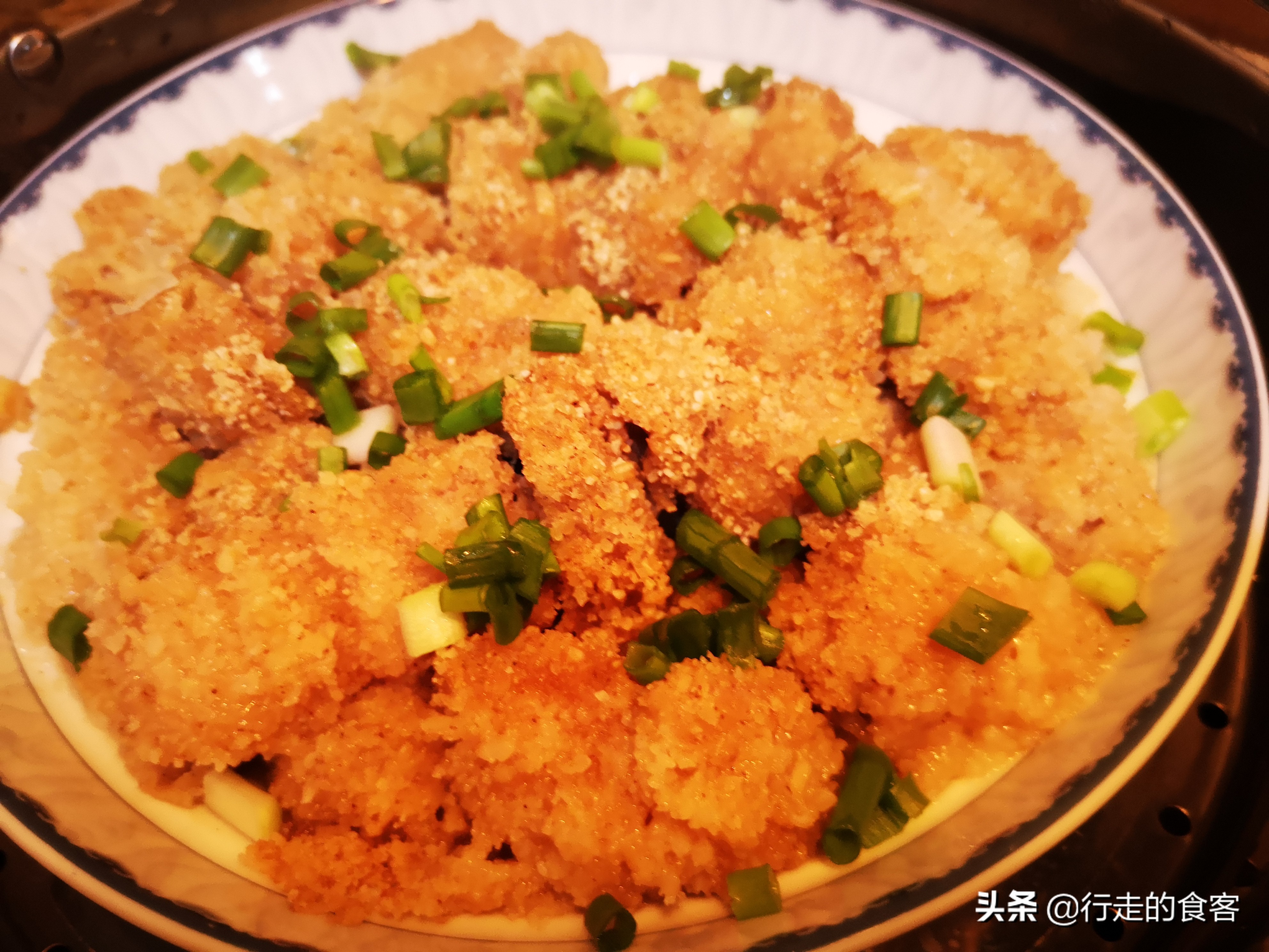 粉蒸肉蒜汁做法,粉蒸肉蒜香味