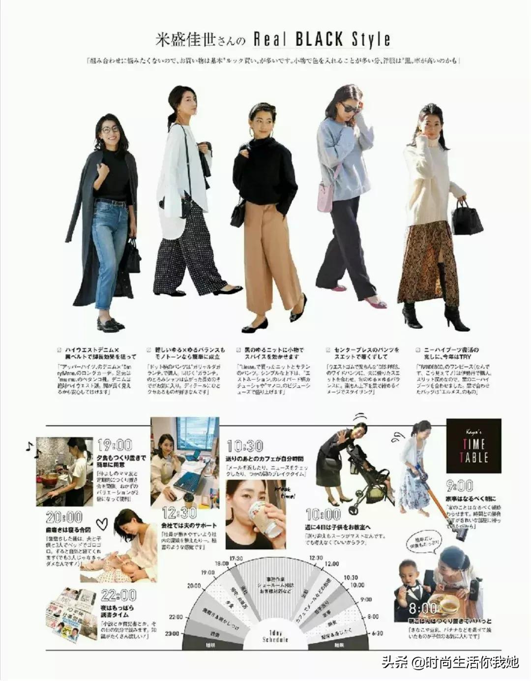 冬季一身黑穿衣搭配,入冬了教你如何百搭穿衣