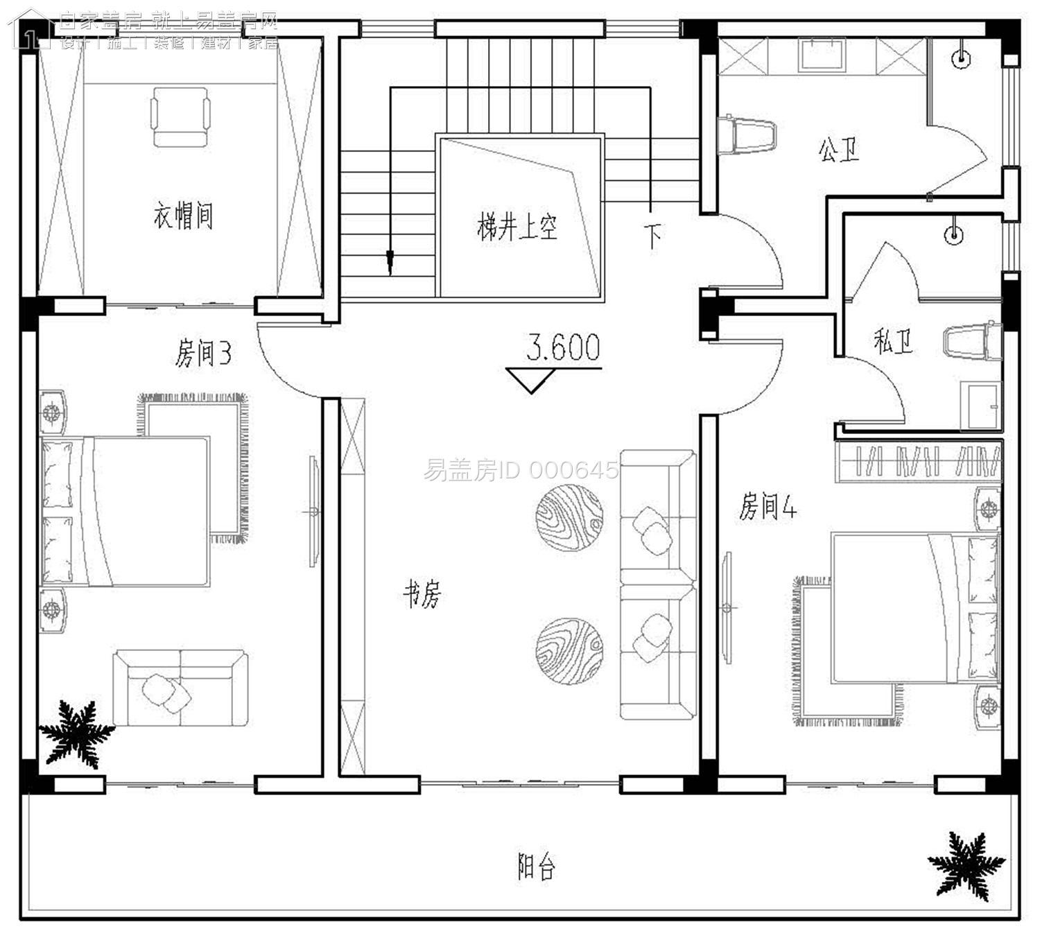 宅基地西高东低,坐西朝东宅基地设计图
