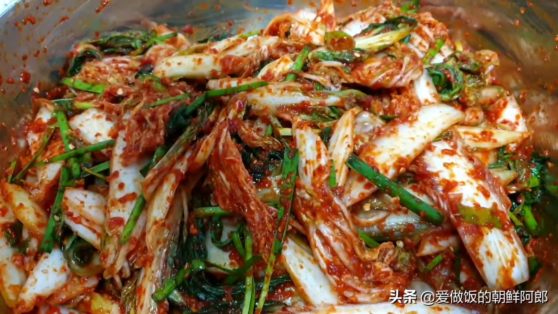 看似简单的一道菜做起来,简单的朝鲜辣白菜