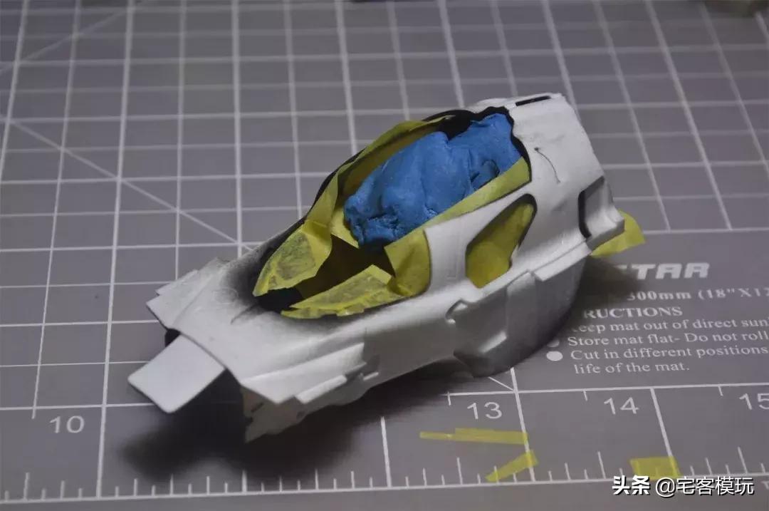 田宫模型本田s2000拼装全过程,模型田宫