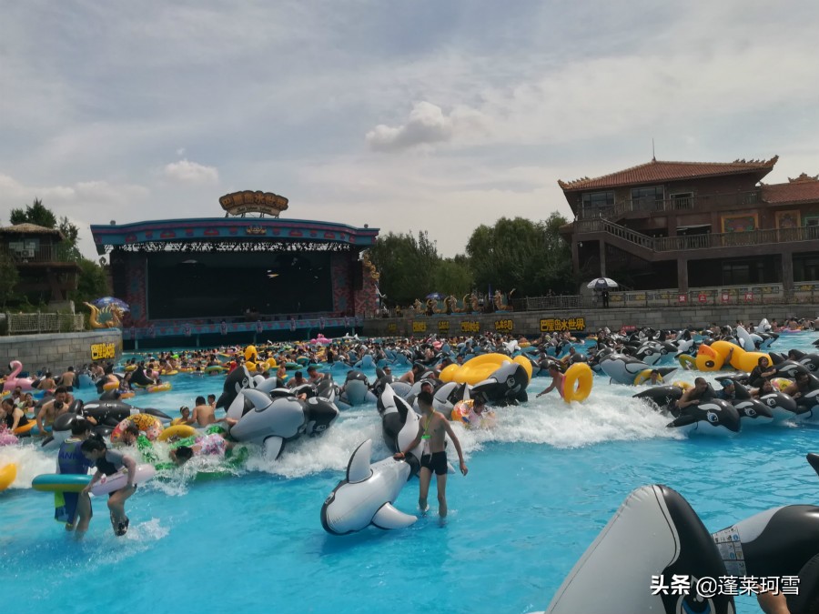 抚顺热高乐园和巴厘岛水世界,热高乐园巴厘岛水世界滑梯游玩