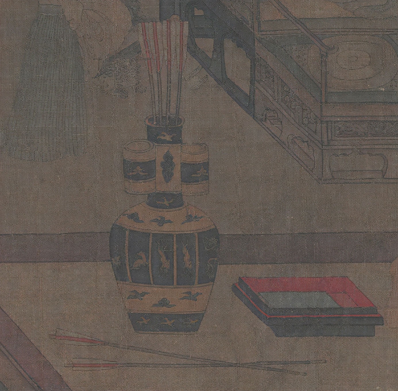 把古画放大了怎么办,500年前的古画放大10倍