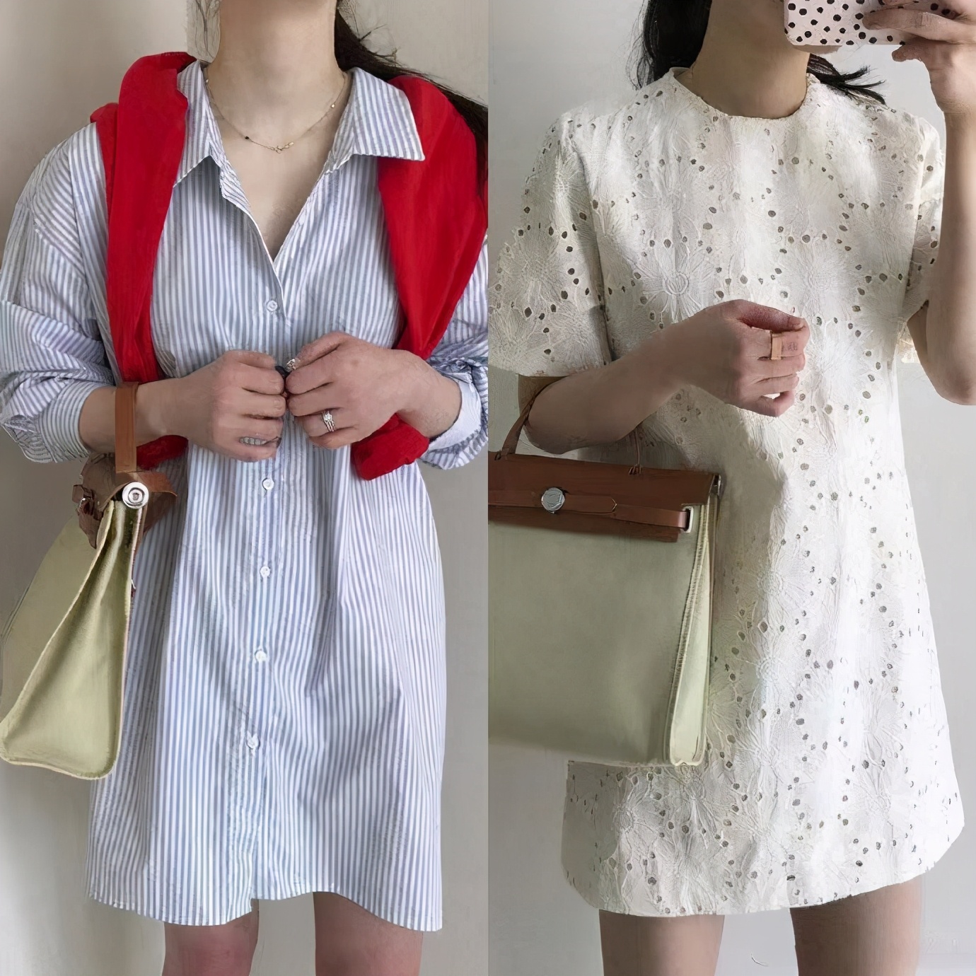 清凉短裙穿搭简单修身又耐看,极简风夏日短裤高级感穿搭