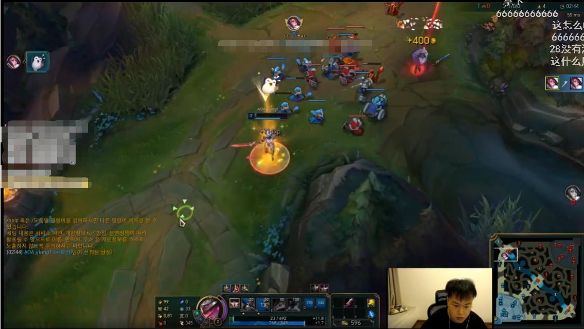 中韩solo赛jjking对决韩服剑姬,韩国国服第一剑姬