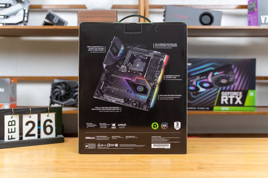 雷蛇华擎x570主板怎么样,华擎x570太极雷蛇定制款主板赏析