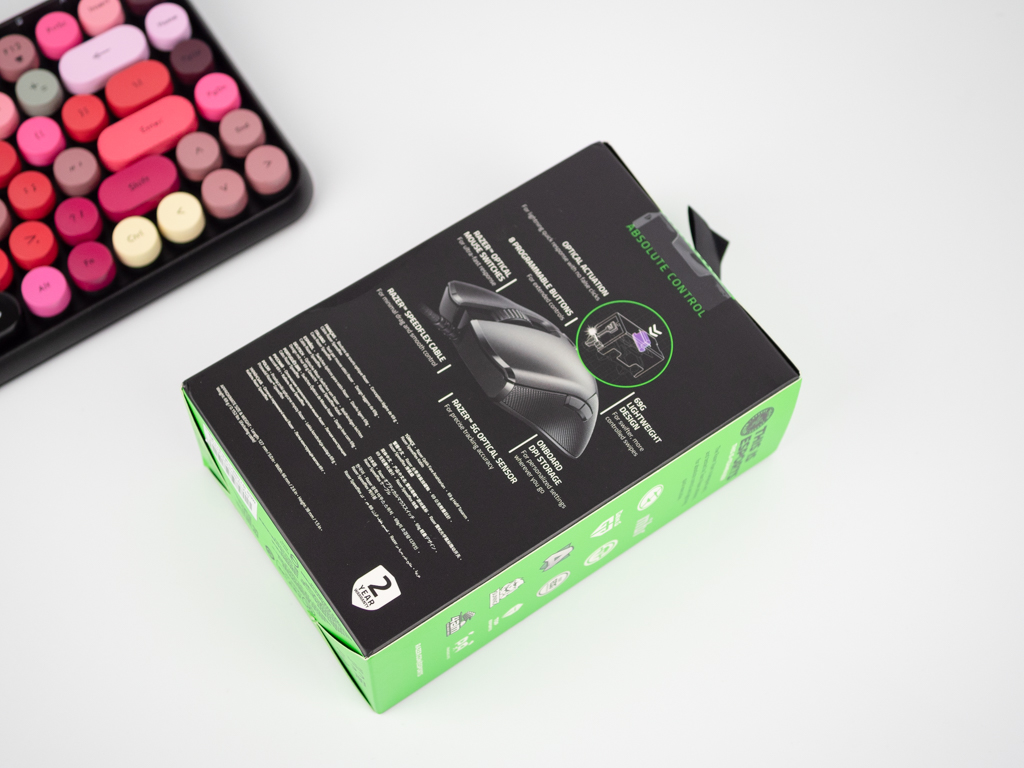 雷蛇毒蝰终极版鼠标测评,雷蛇razer毒蝰有线鼠标20000dpi