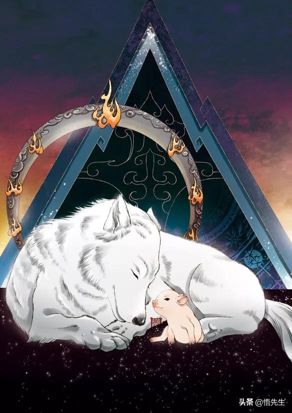 十二生肖接班图诗配画,又萌又暖,你喜欢自己的属相吗?