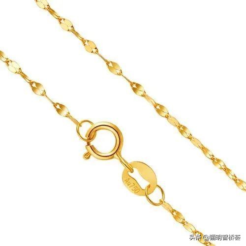 明牌珠宝彩金项链所有款式,骊明珠宝手链