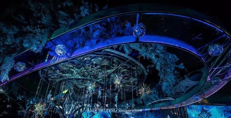 大型浪漫星空婚礼,极至浪漫的草坪婚礼