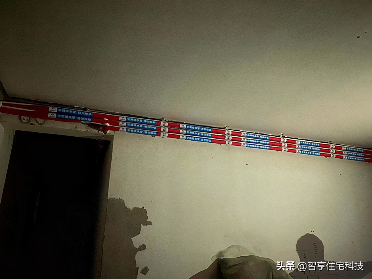 「四季花城7号楼」河南省智享住宅科技中央空调+地暖安装施工案例