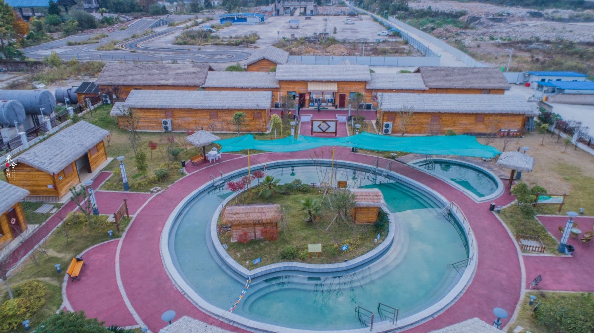 挂丁温泉深水区,贵州黔东南凯里挂丁温泉票价