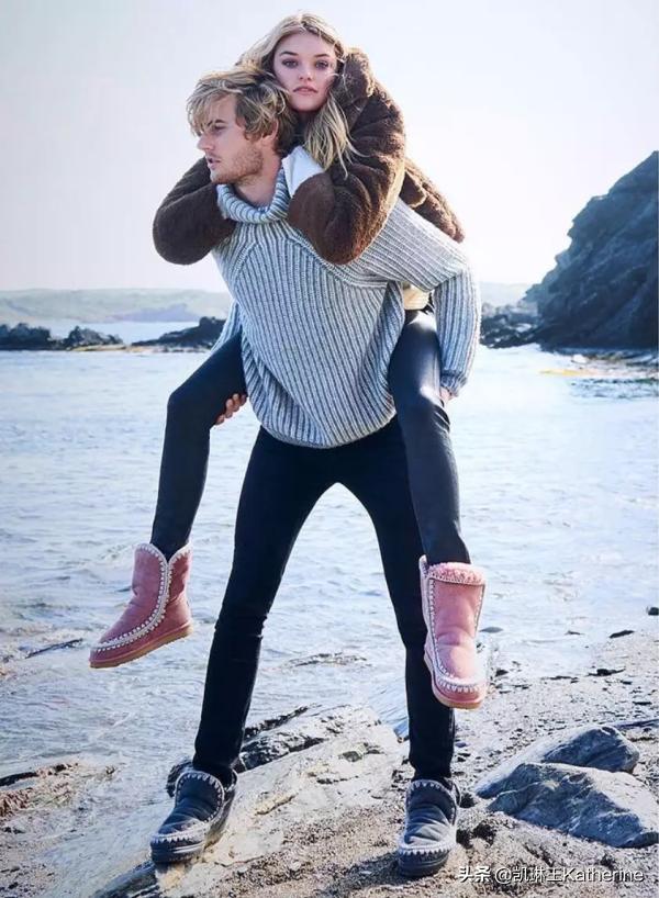 蠢萌雪地靴女款,雪地靴蠢萌