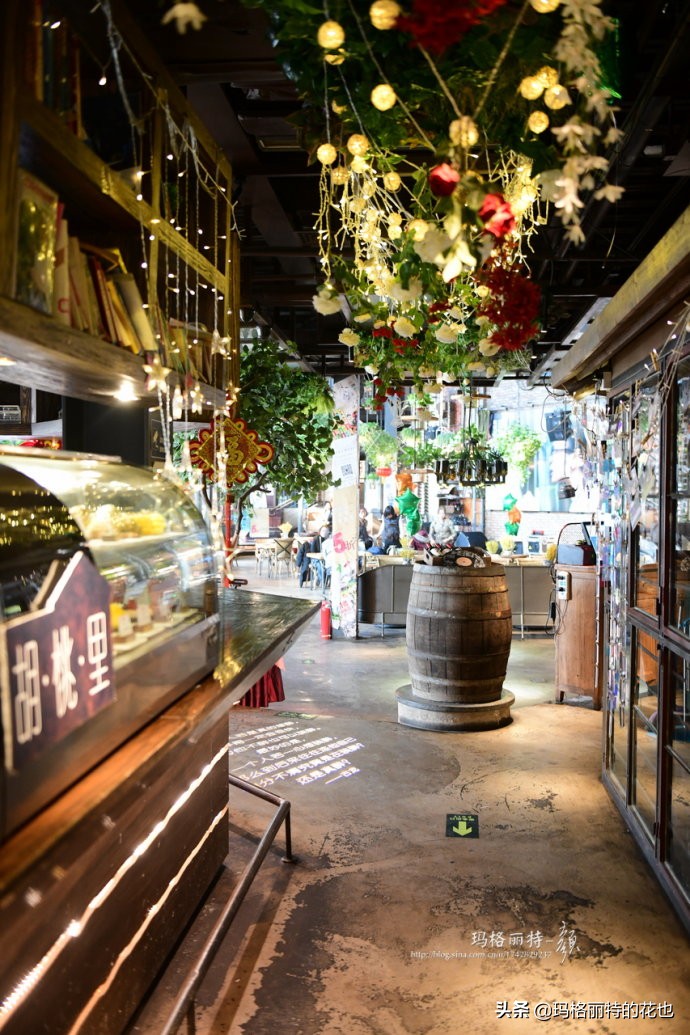 网红餐厅“胡桃里”的绿植布置|行摄