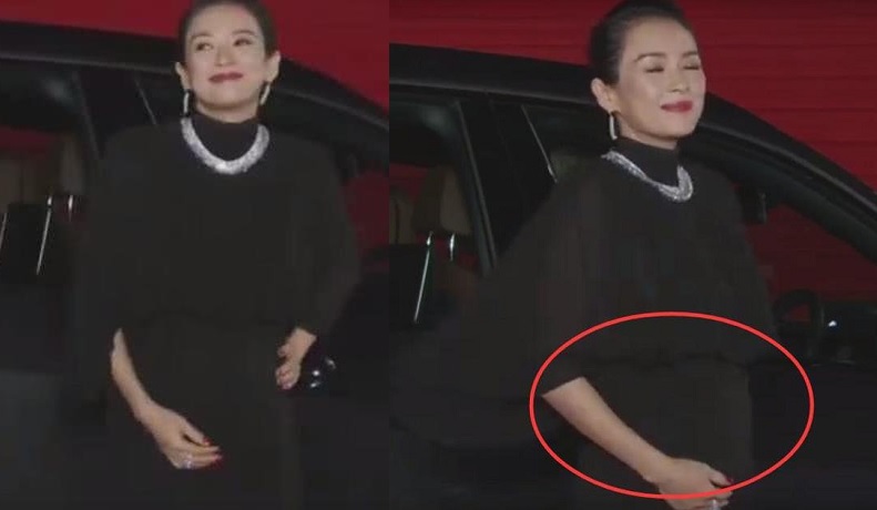 章子怡自曝怀孕后体重,章子怡怀孕体重增加了多少