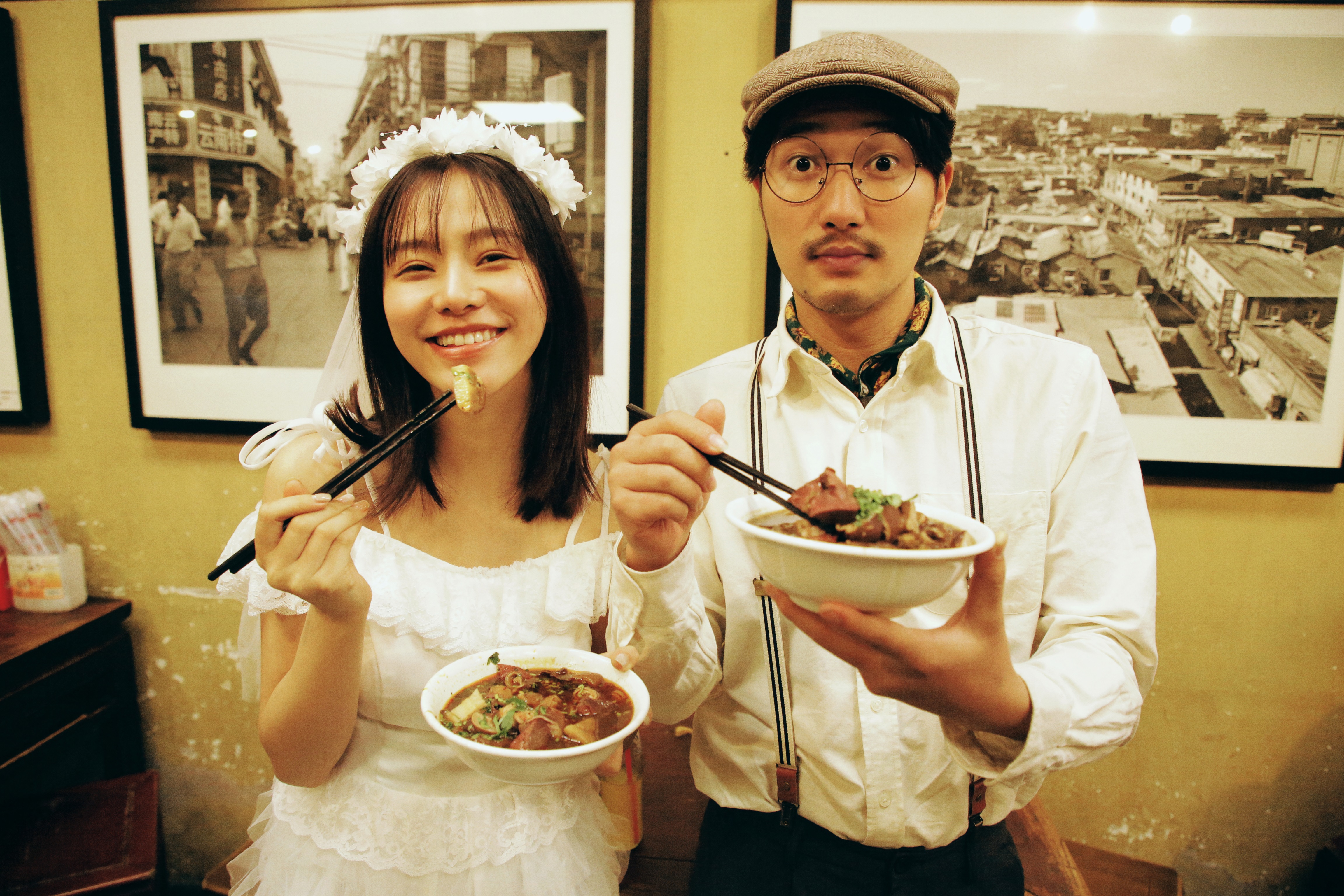 北京婚纱照怀旧,北京婚纱照外景有古典特色