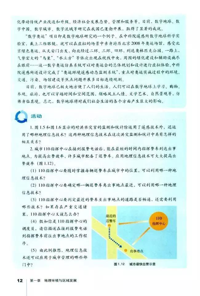 高中地理必修三全套教学视频,高中地理必修三知识总结
