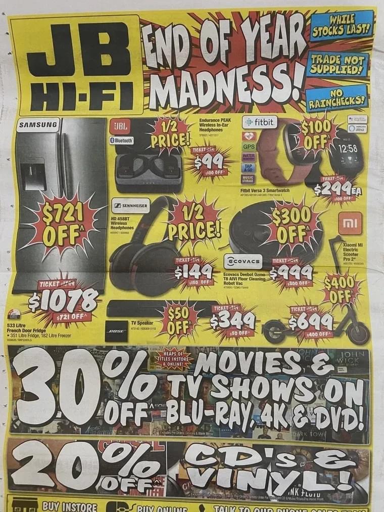 澳洲BigW半价促销：智能电视、戴森、家居好物，统统打骨折