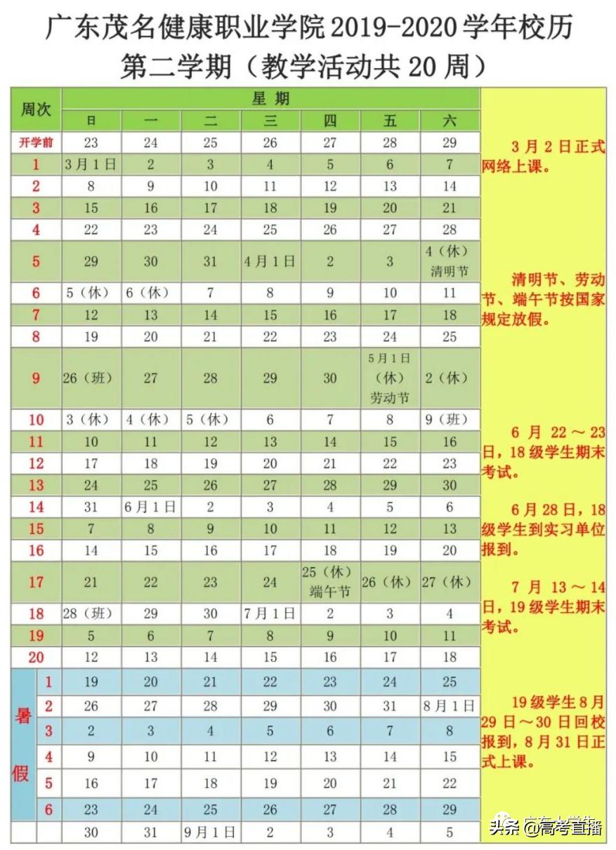 今年广东各大学什么时间放暑假,广东暑假时间