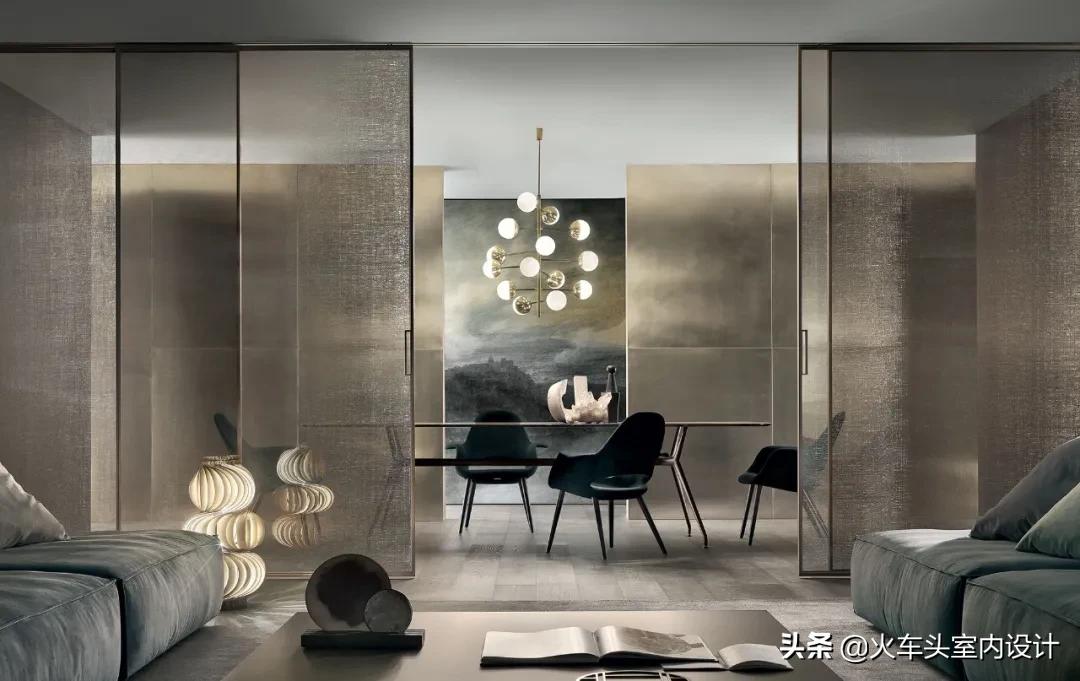 隔断设计高级感现代,极简隔断设计高级感