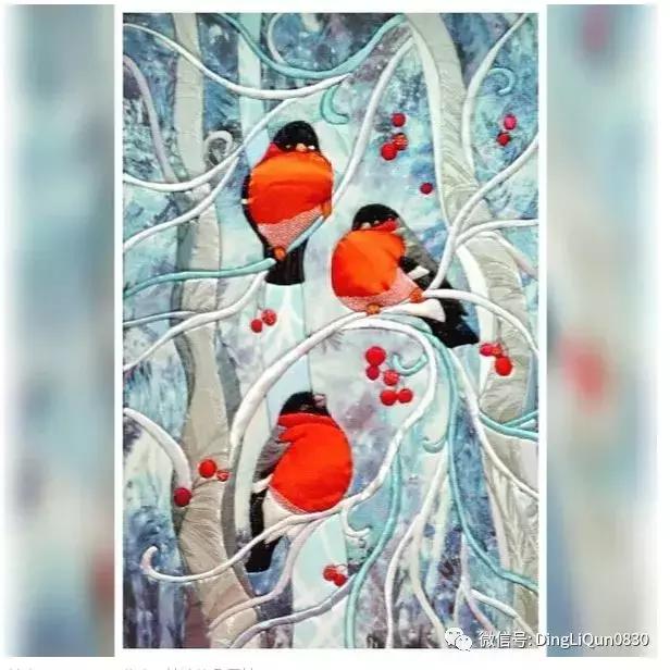 褶皱布画diy教程,布艺褶皱画