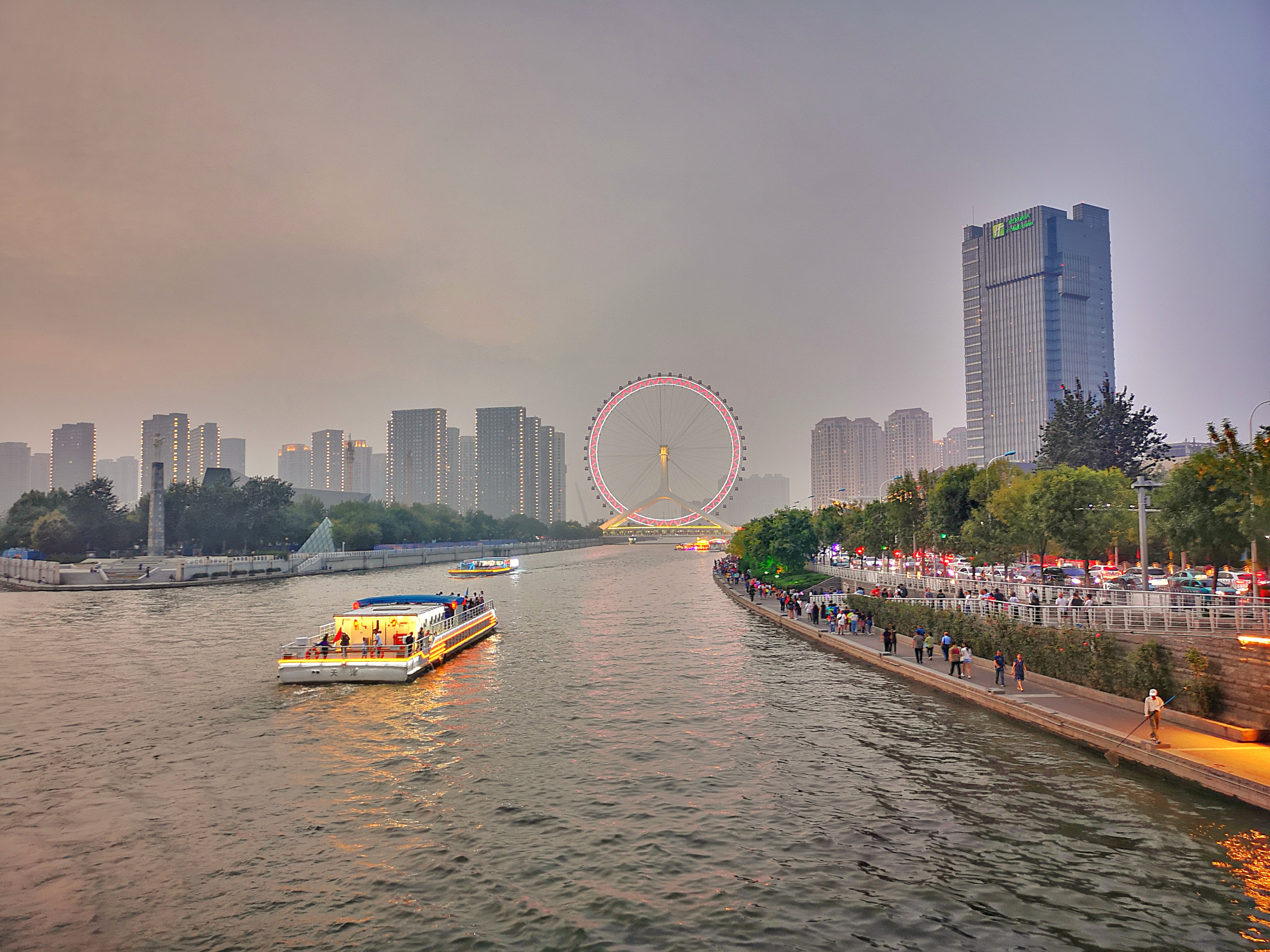 天津打卡天津之眼,去天津之眼打卡