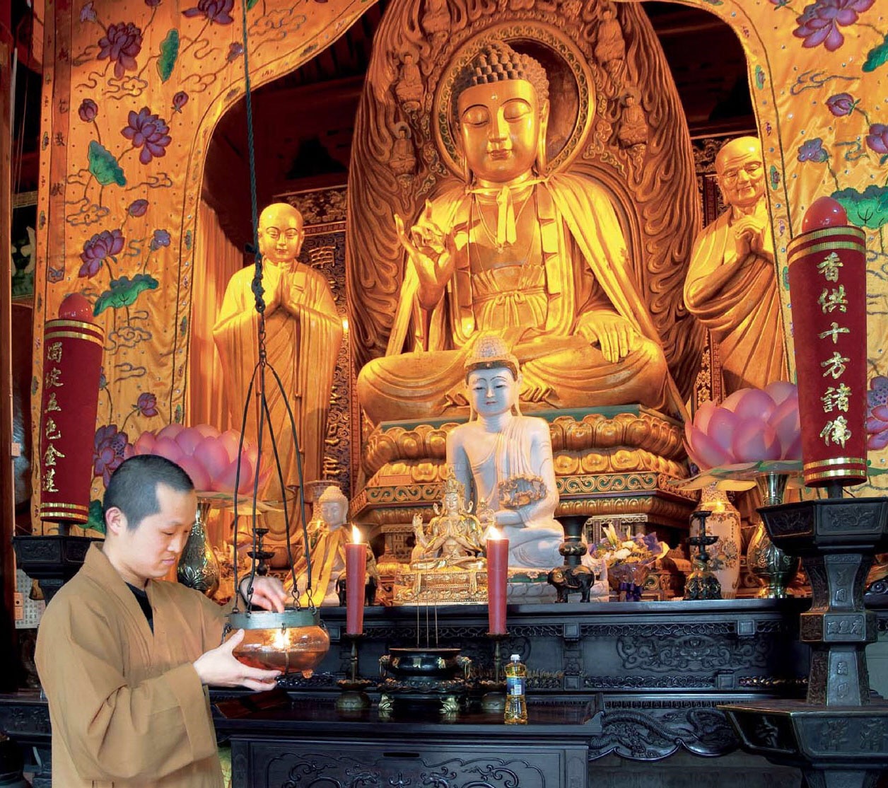 海天佛国普陀山视频播放,普陀山海上仙山海天佛国