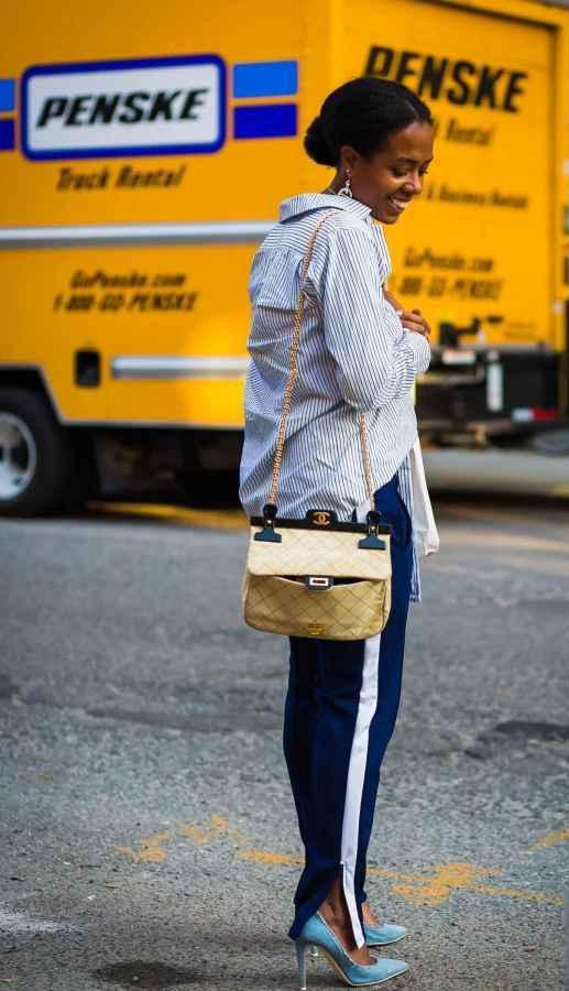 立秋爱美的女人流行穿“卫裤”,腿粗星人的福星,一年四季不过时