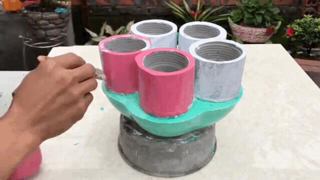 饮料瓶做的花盆如何浇水,用雪碧瓶做自动浇水花盆