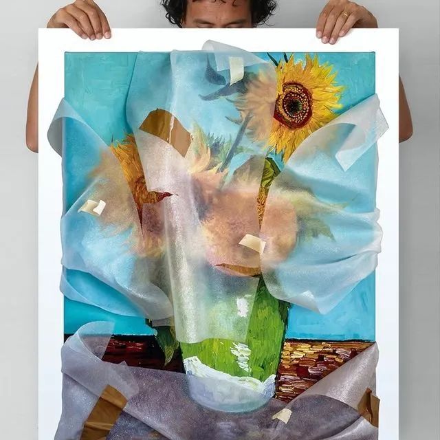 “塑料”艺术家“盗版”世界名画，明明是高仿之作，却人人称妙？