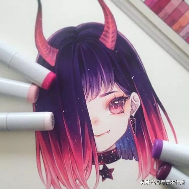 马克笔教程怎么涂肤色,马克笔要怎样涂才能涂到好看呢