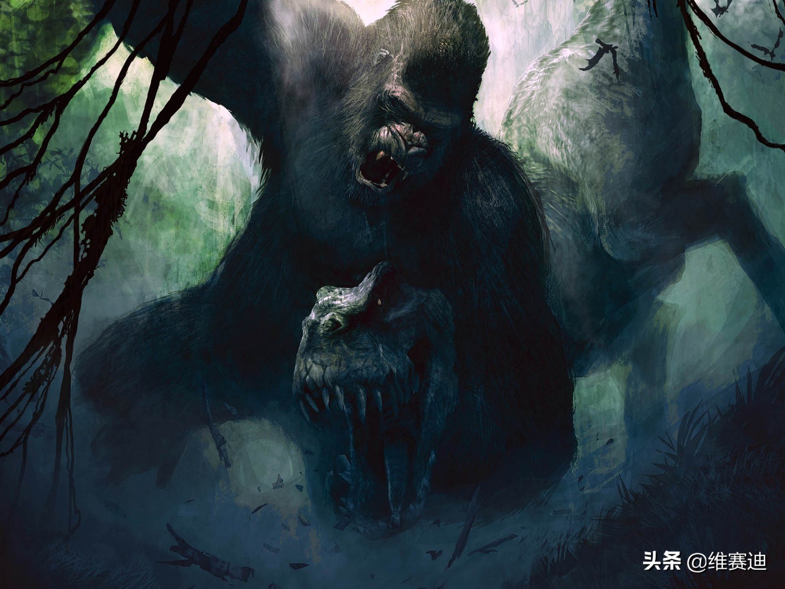 金刚电影各种怪兽排名,金刚骷髅岛大战怪兽电影