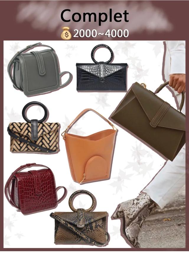 千元小众包包，秋冬必备百搭款，拥有它们你就是街上最靓的仔