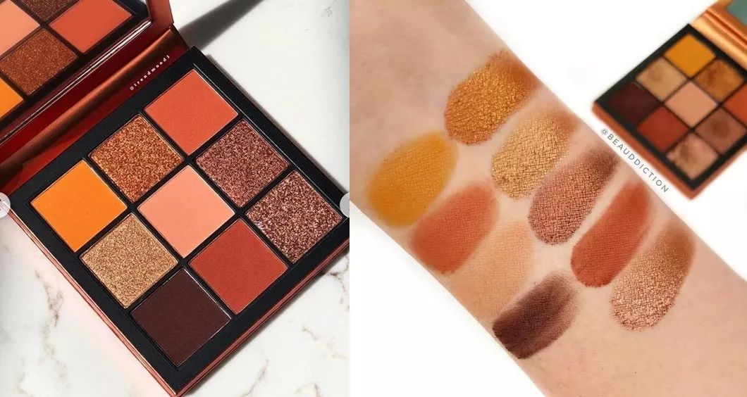 秋冬必收清单+1!7种枫叶色、橘棕色眼影盘推荐