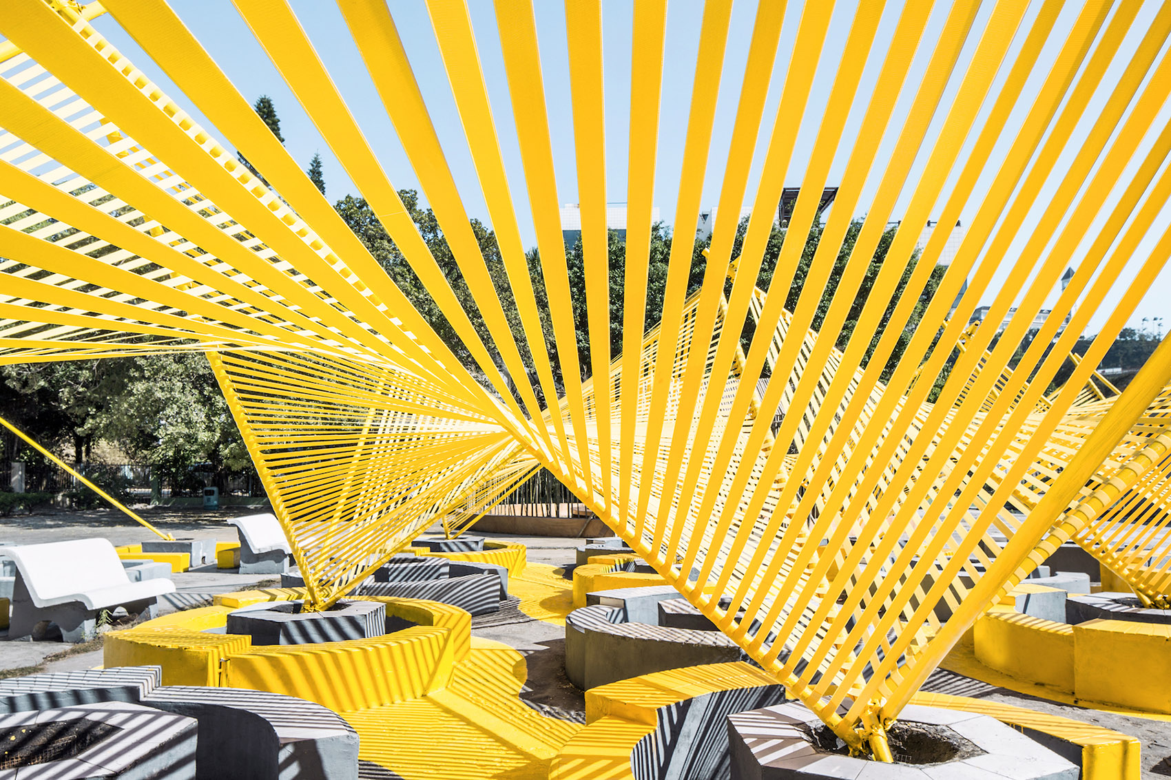 “篝火”空间装置，深圳/MAT超级建筑事务所