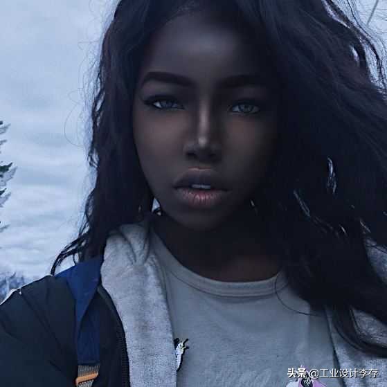 黑种人可以漂亮成啥样？