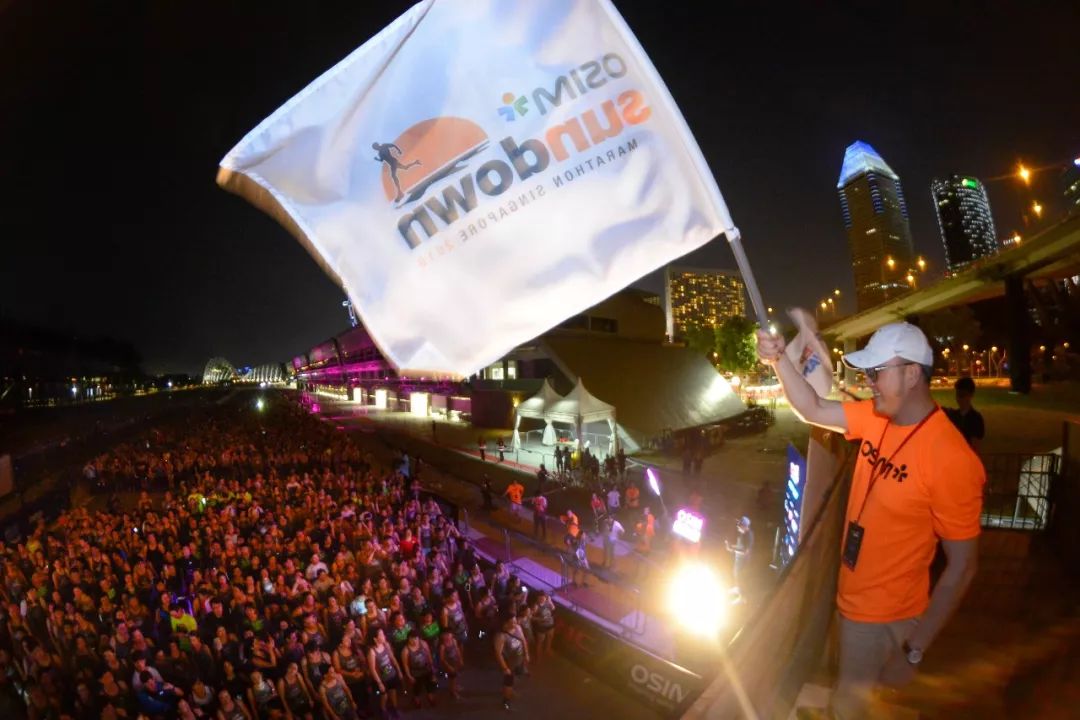 新加坡sundown夜间马拉松,新加坡日落马拉松终点