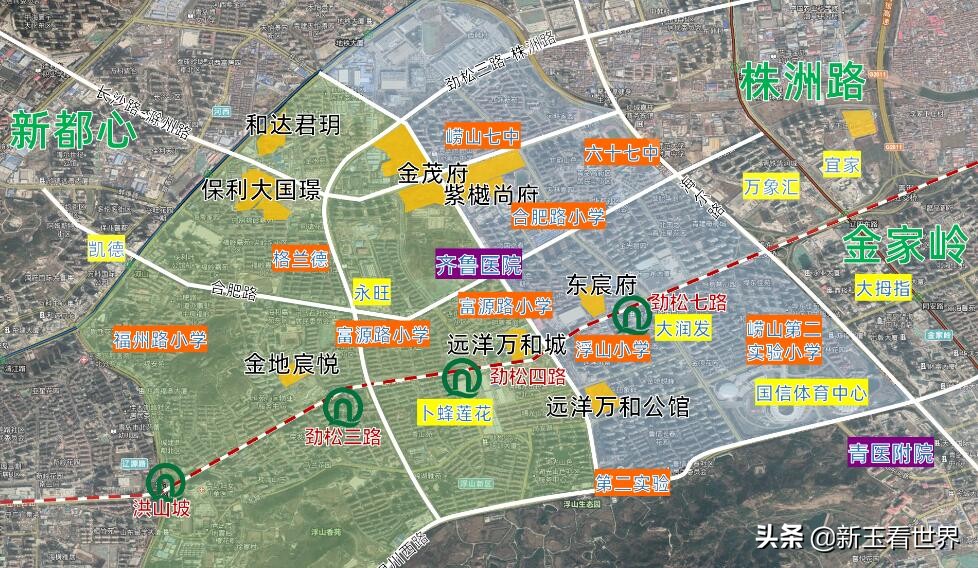 青岛新都心和浮山后东李哪个好,青岛新都心和浮山后哪个好