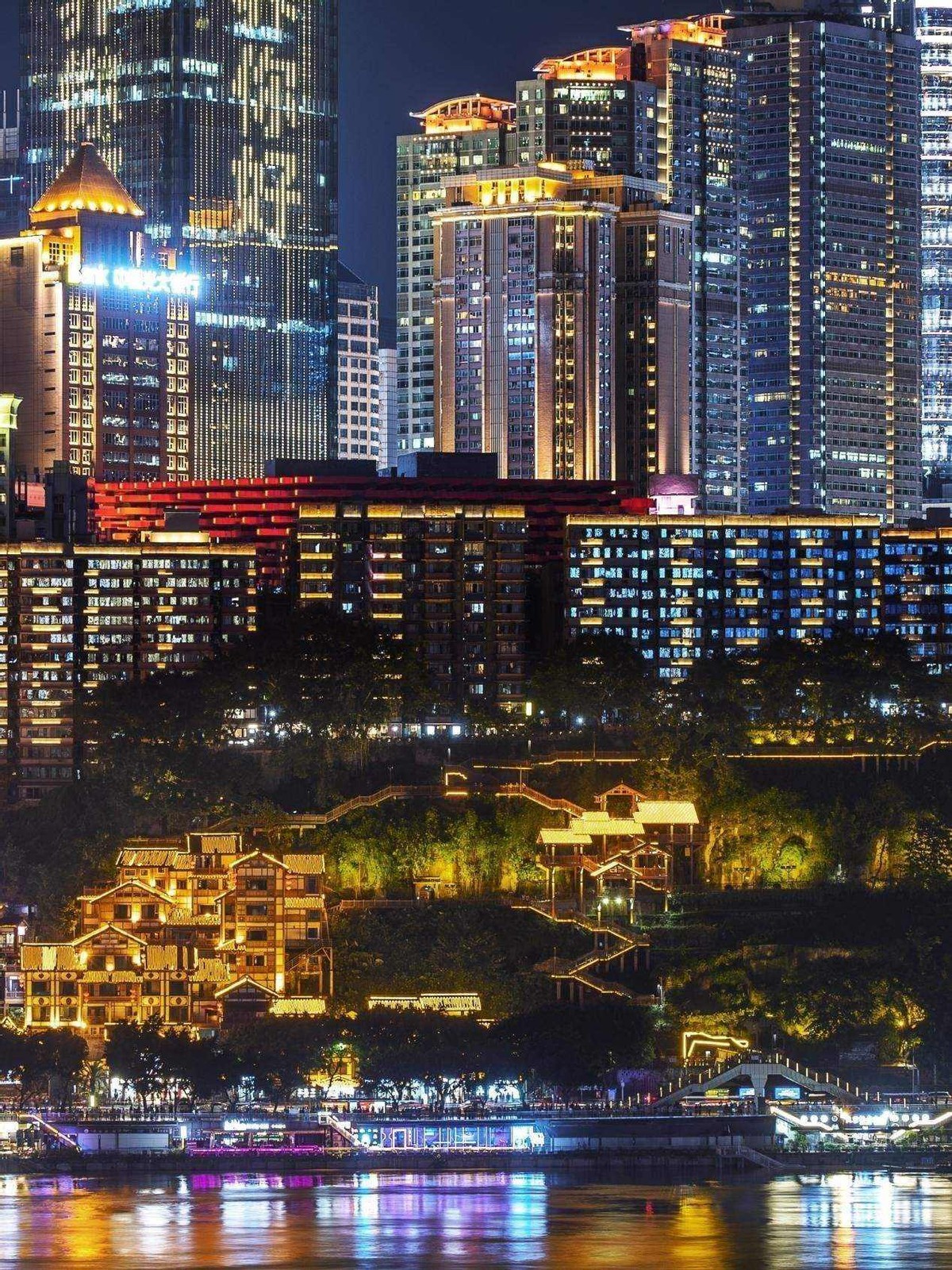 重庆的夜美得令人心碎照片,重庆的夜晚多么梦幻让人陶醉