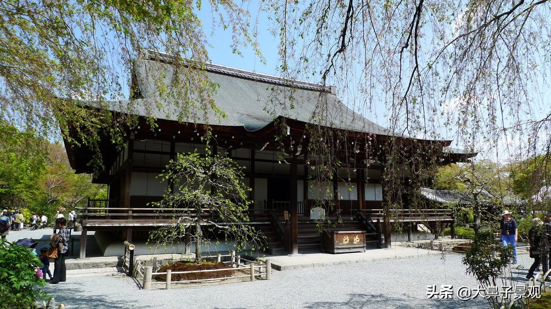 日式佛教枯山水庭院,日式50平米枯山水小庭院设计