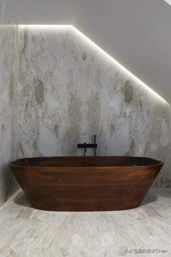 主卧室要装浴缸应该怎么设计,家用浴缸设计