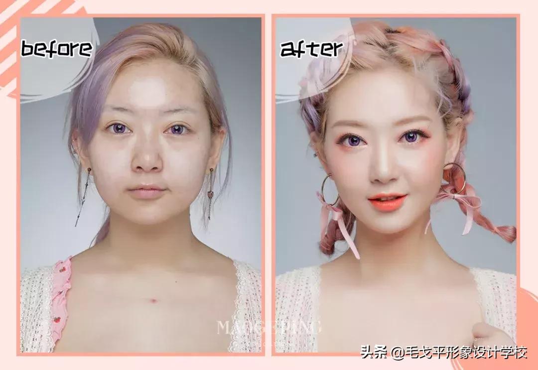 女生化妆前后区别大吗,化妆前后的差别有多大