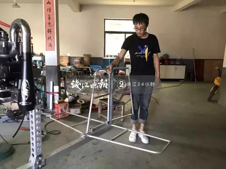 杭州小伙自己造飞机,杭州小伙造飞机