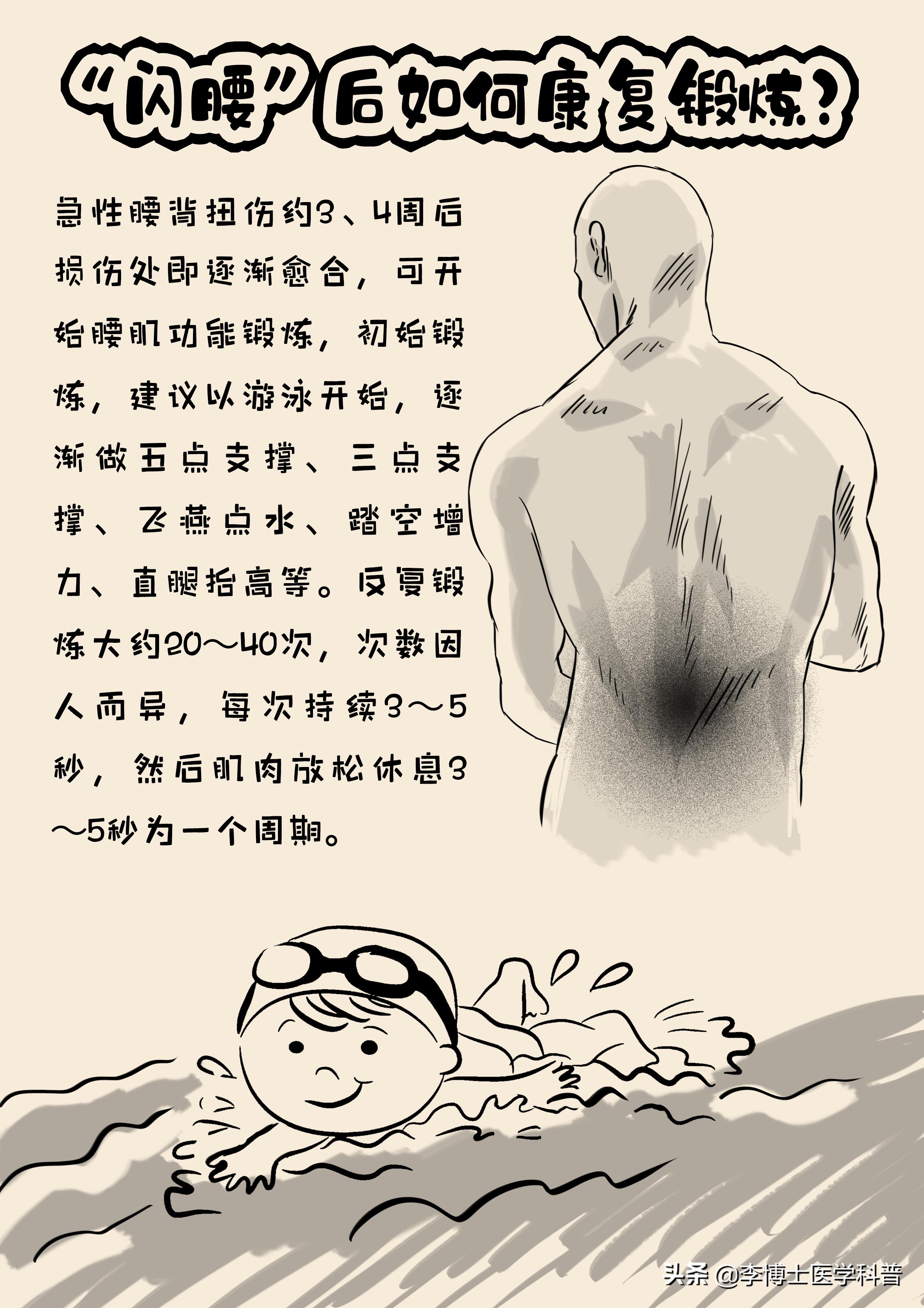 闪腰后的正确处理方法,闪腰处理方法