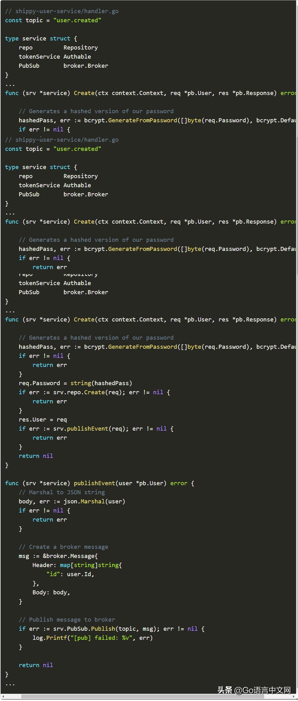 Golang下的微服务-第5部分-GoMicro的事件代理