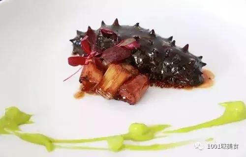 北京大董酒店葱烧海参做法,北京大董烧海参