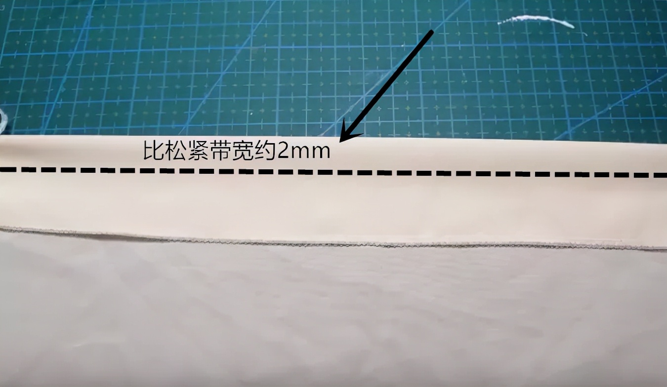 最全的松紧带缝制教程,松紧带缝制针法