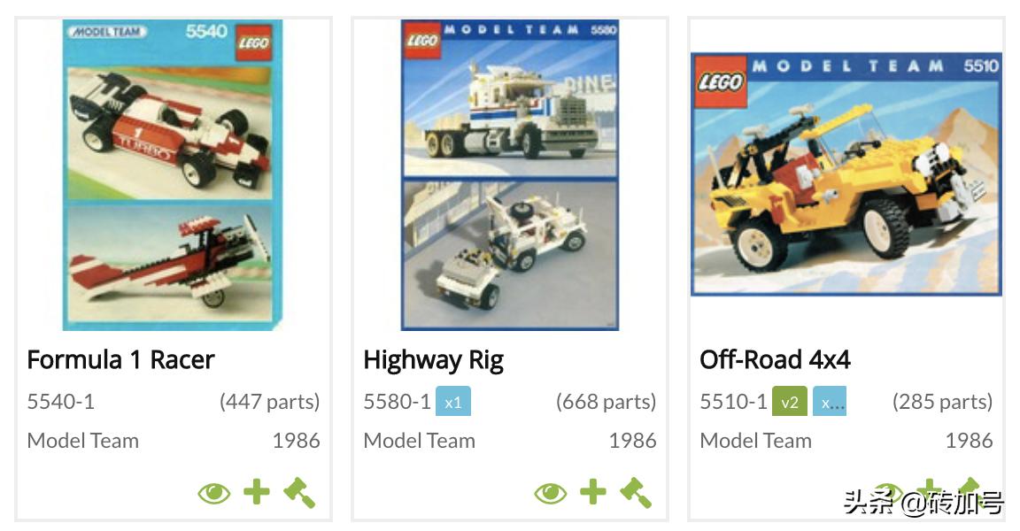 乐高模型车全部介绍,乐高新品创意系列车模有哪几台