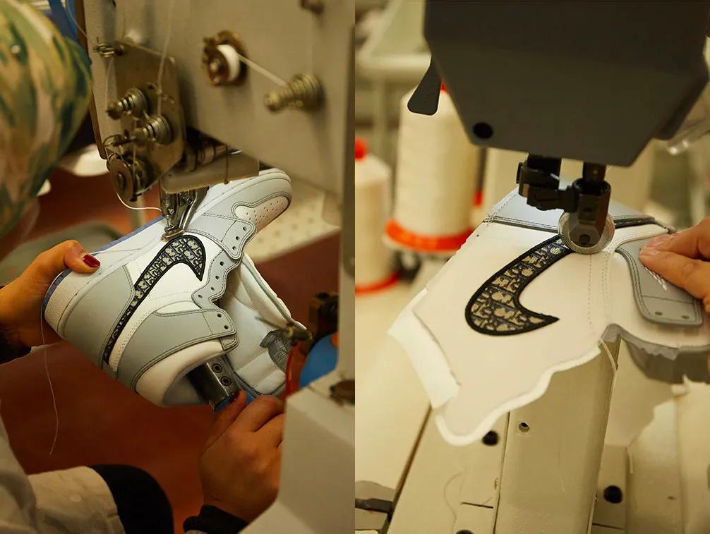 aj1dior是怎么做的,dior联名aj国外版